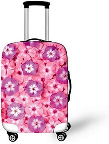 GUOW 3D Suitcase Dust Cover European-Style Oxford Cloth Flowers Soft Wear-Resistant S Code 18~20 Inch M Code 22~24 Inch L Code 36~28 Inch , L