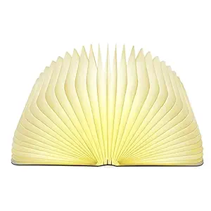 Walmeck Lixada LED Rechargeable Folding Book Light 4.5W 500LM Battery-Operated Changeable Shape Table Floor Ceiling Bedside Lamp Practical and Beautiful Lighting Fixture Indoor Use