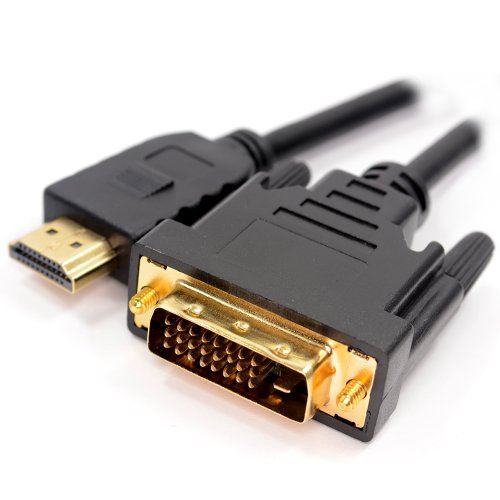 DVI D 24+1 Männlich Zum HDMI Digital Video Kabel Anschlusskabel Vergoldeten 2 m - 2