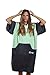 Produktbild Vivida Lifestyle Poncho mit Kapuze Handtuch und Umziehilfe am Strand, beim Surfen und Schwimmen verwendbar - Grün/Grau, Large (Adult)