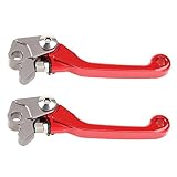 Imported CNC Pivot Brake Clutch Lever for Honda CR80R/85R CRF150R CR125R/250R-Red RS.2010 (44.00% Off) - Amazon