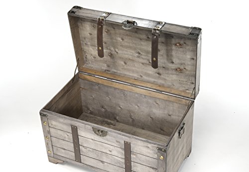 Truhe Truhenschrank Schatzkiste Piratenkiste Schmuckkasten Möbel Antik Geschenk - 3