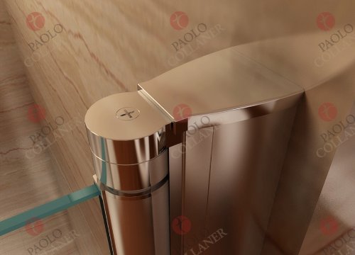 98cm – Verstellbereich von 96-100 cm, HÖHE: 185 cm, Duschtür aus 6mm Sicherheitsglas mit Nanobeschichtung, EINFÜHRUNGSPREIS - 6