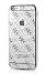 Produktbild Guess GUHCP6TR4GSI 4G Collection TPU Case für Apple iPhone 6/6S transparent/Silber