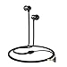 Price comparison product image Betron B750s Earphones Headphones, High Definition, in-ear, Tangle Free, Noise Isolating , HEAVY DEEP BASS for iPhone, iPod, iPad, MP3 Players, Samsung Galaxy, Nokia, HTC, Nexus, BlackBerry etc (Black)