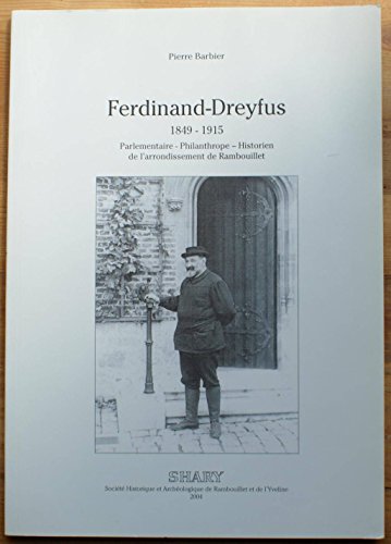 couverture de : Ferdinand Dreyfus 1849-1915