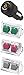 AMBICAR - ELECTRIC CAR AIR FRESHNER 1 DIFFUSER – Nature ( fresh and natural ) & 2 Refill packs ( Red Fruit & Elegance )Combo pack , 12V RS.1499.00