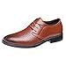 Produktbild ODRD [EU35-EU49] Schuhe Shoes Männer Business Hohl Leder Schuhe Casual Runde Zehe Lace-UP Schuh Männliche Anzug Schuhe Sneaker Wanderstiefel Combat Hallenschuhe Worker Laufschuhe Sports