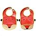 Waterproof&Leakproof Baby Bibs, Unisex, red fox