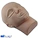 Eseewigs Training Mannequin Manikin Model Flat Head Practice Eyelash Extension Mannequin Training Head