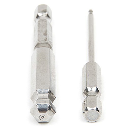 Fortag 7 teilig 65mm 1/4 Zoll S2 Stahl Kugelkopf Sechskant Schraubendreher Set Bits Torx Kopf Bohrer Magnetic Handwerkzeuge Schraubenzieher Kit - 5