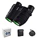 Produktbild LIJJY 10x25 Mini Binocular mit Nachtsicht,Fernglas Kompakt Wasserdicht klappbare leichte für Erwachsene Kinder Vogelbeobachtung Gestochen Scharfe HD Weitsicht