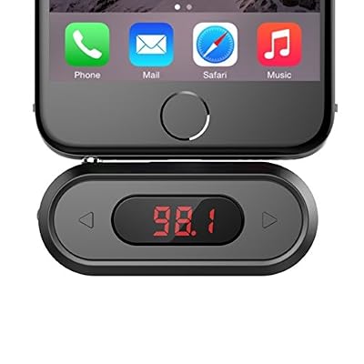 Doosl Transmetteur FM, Doosl Transmetteur FM Kit de voiture radio sans fil, compatible avec iPhone, iPad, iPod, Samsung, HTC, MP3, MP4 et la plupart des appareils avec prise audio 3,5 mm