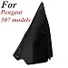 Produktbild mark8shop PU Leder, staubdicht, Schaltsack Schaltmanschette Shift Hebel Kofferraumwanne für Peugeot 307