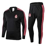 Algodón WJWA París Marse D Or Francia Traje de Entrenamiento de fútbol Jersey de Manga Larga Conjunto de Primavera y otoño Conjunto de chándales@Photo_Color_L