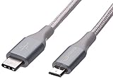 Diseño reversible: inserta fácilmente el conector de tipo C en cualquier dispositivo habilitado para ello (no importa qué lado esté hacia arriba); el puerto USB de tipo C es la mitad de ancho y un tercio de alto que un conector USB-A estándar, y ligeramente más grande que los puertos Lightning o micro-USB)