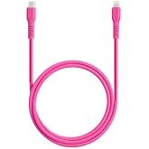 ttec USB-C - Lightning Hızlı Şarj Kablosu 120cm Neon (Neon Pembe)