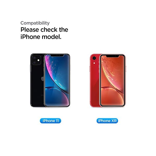 spigen, 2 Pack, Protector Pantalla iPhone 11 / XR (6.1") Kit de Instalación Incluido - Imagen 3