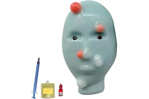 XAUXKERE drôle Pimple Popper Jouet， Jouet Pimple Popper， jouetanti Stress Anti Boutons avec Outils de Remplissage, Jouet Anti-Stress Amusant pour Hommes et Femmes au Design d'Alien, Rechargeable-B