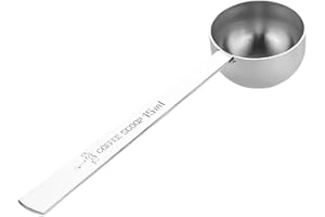 EIHI 1 Pezzi Cucchiaio Dosatore da caffè, Misurino Proteine, Misurino Dosatore Caffe in Acciaio Inox da 15 Ml, Misurino Grammi con Manico Lungo per Misurazione Varie Polveri E Liquidi