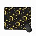 Produktbild Mouse pad seamless pattern background moon nature cosmos cycle satellite surface whole new month to full star astrology sphere vector steelseries keyboard