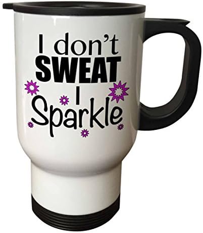 Statuear I Don'T Sweat Stainless Steel 14-Ounce Travel Mug