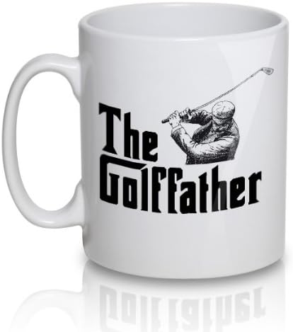 The Golf Father - Tea Cup Coffee Mug - great gift for golfer