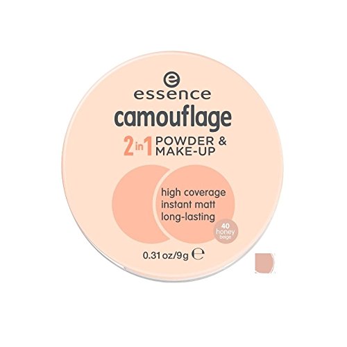 Essence - Camouflage 2 in 1 powder and make-up - 40 Honey Beige
