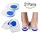 Produktbild 10 Pairs of Heel Pad Silicone Breathable Soft Raised Height for Men and Women