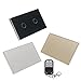 Produktbild ILS - SESOO S-Y902-X US Standard Remote Control Switch 2 Gang 1 Way RF433 Smart Wall Switch Wireless Remote Control Touch Switch