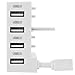 Produktbild Jintime 4 Ports USB 2.0 HUB Für Xbox One S 500 GB Konsole High Speed USB HUB Expander Plug and Play 63 * 37.2 * 31mm
