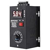 e-motor 12v 1000w 【Diseño avanzado】:La carcasa de nuestro controlador de velocidad de motor de DC está hecha de resistencia a altas temperaturas y retardante de llama, sin deformación. Utilizando pintura pulverizadora de metal, no se oxida. Con un diseño de orificio de montaje bien pensado, este regulador se puede aplanar o colgar.