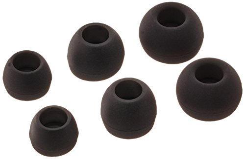 42% OFF on S/M/L Black Replacement Silicone Ear Buds Gels Cushions