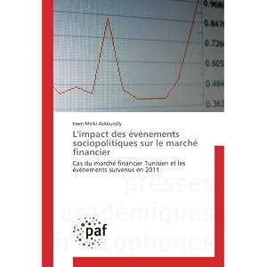 L'impact des evenements sociopolitiques sur le marche financier: Cas du marche financier Tunisien et les evenements survenus en 2011