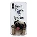 Produktbild Everainy iPhone XS MAX Hülle Silikon Transparent Durchsichtig mit Muster Ultra Slim Gummi Hüllen für iPhone XS MAX Handyhülle Stoßfest TPU Gel Stoßstange Schutzhülle (Hund)