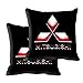meSleep Mitsubishi Car Cushion Covers (12x12) with Filler- 2 Pc RS.549.00