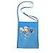 Produktbild WINOMO Strand Mesh Tasche Sand Spielzeug Shell Tasche für Strand Pool Boot Familie Kinder spielen (blau)
