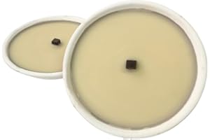 Antorcha de terracota blanca Ø 17 cm – Duración 7,5 horas – Cera marfil elegante | Cereria di Giorgio – Ideal para eventos al aire libre, jardines y terrazas