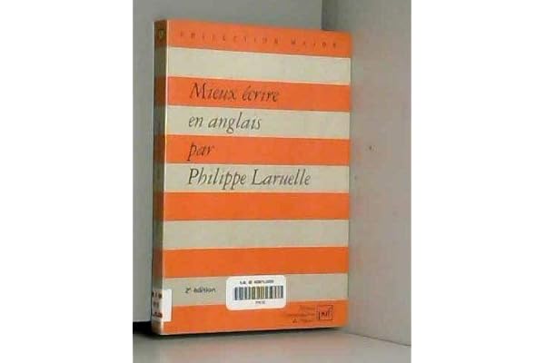 Mieux écrire en anglais