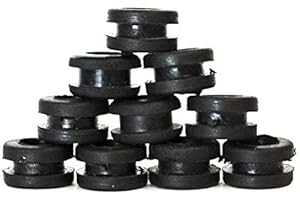 CPUK Rubber Bong Grommet Down Pipe Seal STEM SHOTTY Tube DOWNPIPE GROMMIT Tight Ring Eyelet DOWNSTEM Pipe Seal Exclusive to giftshop-UK (10)