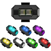 Bakgelal 7 Renkli USB Şarjlı &Ccedil;ok Ama&ccedil;lı &Ccedil;akarlı LED Işık | Bisiklet, Motosiklet, Drone, Evcil Hayvan ve G&uuml;venlik I&ccedil;in Gece G&ouml;