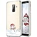 Produktbild Galaxy A6 Plus 2018 Hülle, Weiche Handy Hülle Transparente TPU Cover Schale mit Weihnachten Motiv Muster Tasche Case Ultra-dünne Slim Xmas HandyHülle Case für Samsung Galaxy A6 Plus 2018,Schneemann