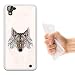 Produktbild Hisense C30 Rock Hülle, WoowCase Handyhülle Silikon für [ Hisense C30 Rock ] Ethnischer Wolf Handytasche Handy Cover Case Schutzhülle Flexible TPU - Transparent