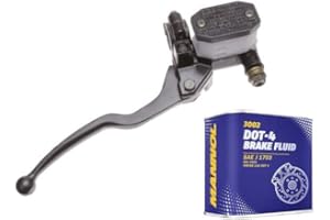 ITALYRACING Motorrad Hauptbremspumpe Hauptbremszyli für SUZUKI GN 125 Bremsflüssigk DOT-4