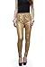 Legis Poly Cotton Shimmer Golden Leggings Womens RS.349.00