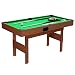 Produktbild BILLARDTISCH 120CM POOLBILLARD BILLARD TISCH GRÜN MIT ZUBEHÖR  ZUM MITNEHMEN  FüR KLEINE UND GROßE BILLARD FANS AB 8 JAHRE