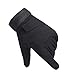 Produktbild WJQSD Schutzhandschuhe Sporthandschuhe |Winter Warme Finger Motorradhandschuhe Verdicken Kalte Taktische Handschuhe Männer Sport Motorrad Fahren Im Freien Kommando Arbeit, Sicherheit, mechanische Arbe