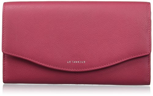 Le Tanneur - Valentine anti RFID TTZ3601 - Portefeuille - Femme - Rose (Fushia) - 2x10x19 cm (W x H x L)