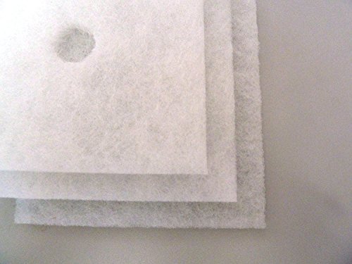 5 Filter/Ersatzfilter für Lunos Lüfter/Ventilator Skalar, LRA-S, LRK-S, LRK-2S, 2/FSK – 140×140 mm – Filterklasse G2 - 2