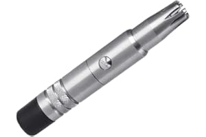 ‎COHEALI COHEALI Nose Hair Trimmer Manual Trimmer Nose Hair Trimmer Portable Nose Hair Cleaning Trimming Nose Cleaning (Silver)
